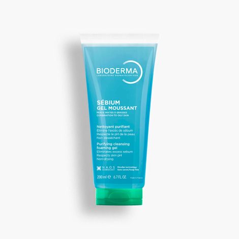 Bioderma Sebium Gel Moussant Purifying Cleansing Foaming Gel 200ml
