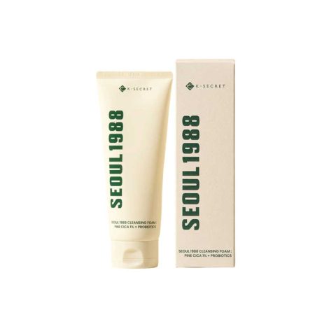KSecret Seoul 1988 Cleansing Foam : Pine Cica 1% + Probiotics 150ml