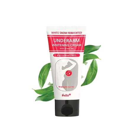 Nella White Snow Fermented Underarm Whitening cream white Green Tea 50 ml