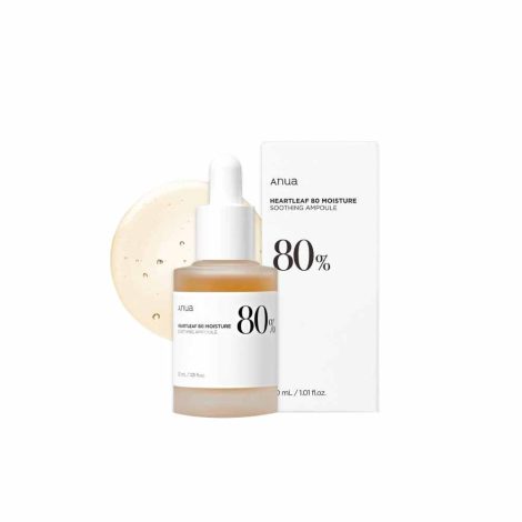 ANUA Heartleaf 80% Soothing Ampoule 30ml
