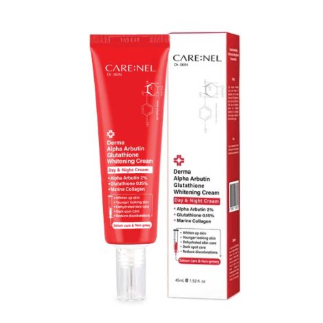 Carenel Derma Alpha Arbutin Glutathione Whitening Cream 45ml