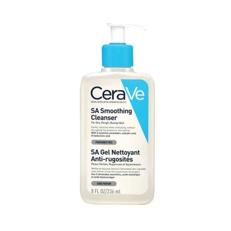 Cerave SA Smoothing Cleanser for Dry, Rough, Bumpy Skin 236 ml
