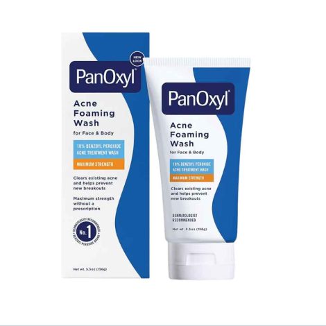 PanOxyl Acne Foaming Wash Benzoyl Peroxide 10%  156 gm