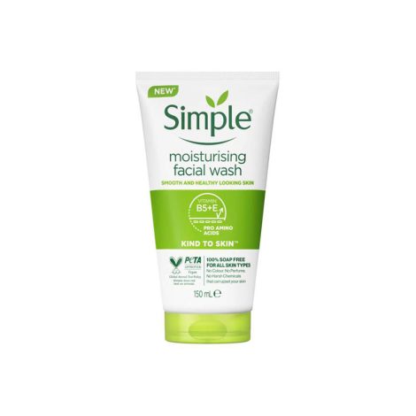 Simple Kind To Skin Moisturizing Face Wash 150 ml