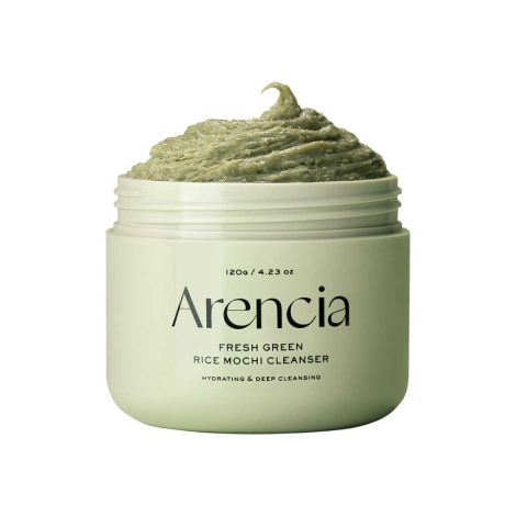 Arencia Fresh Green Mochi Cleanser for Acne-Prone Skin 120 g