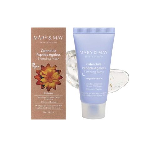 Mary&May Calendula Peptide Ageless Sleeping Mask 30g