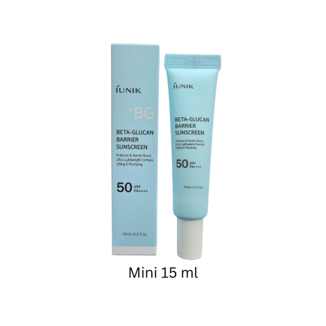 Iunik Beta-Glucan Barrier Sunscreen Mini (15 ml)