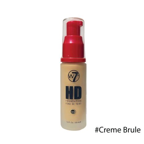 W7 12 Hour HD Foundation Shade Creme Brulee 30 ml