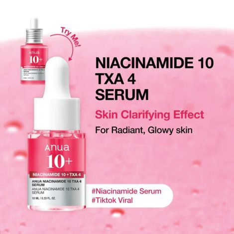 Anua Niacinamide 10% + TXA 4% Serum 10ml (mini)