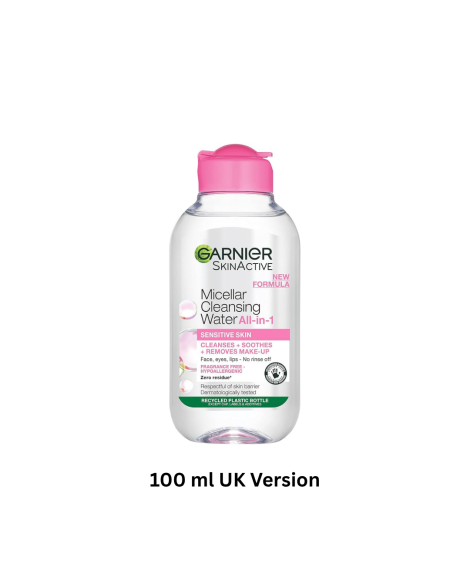 Garnier Micellar Cleansing Water (Sensitive) 100ml UK version